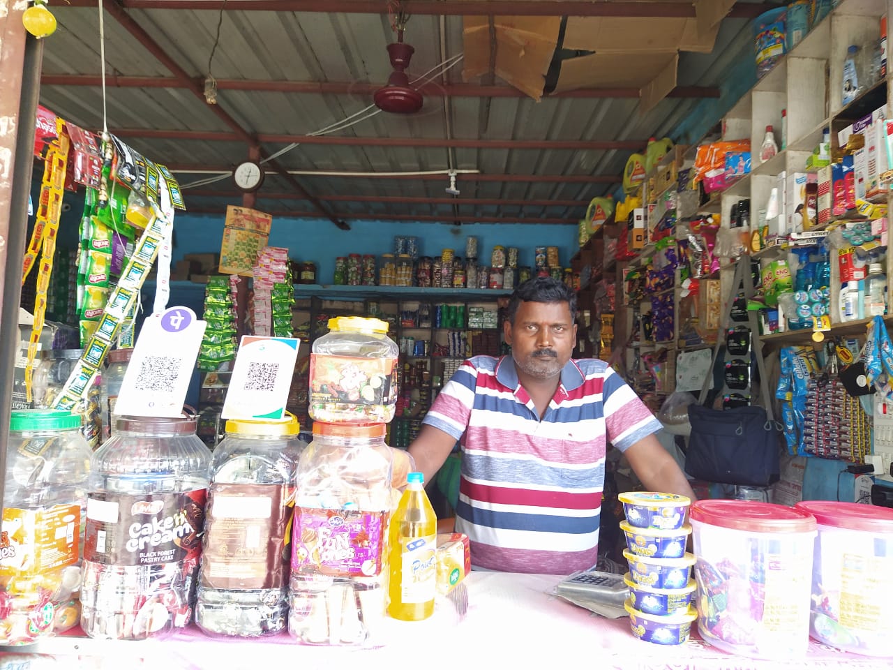 Kirana Shop for all products at Shailesh Shop Pandaul Madhubani.